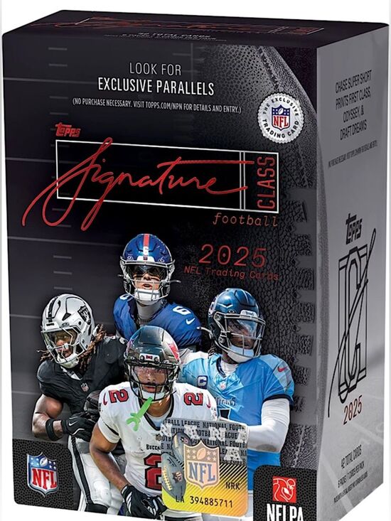 Topps Other - 2025 Topps Signature Class Football Value Blaster Factory Sealed Box